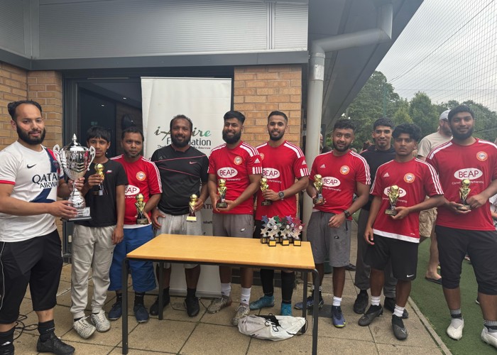 Arches Housing Supports I-Aspire Foundation at the Sheffield Fives Annual Football Tournament!