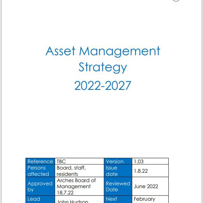 Asset Management Strategy 2022 - 2027